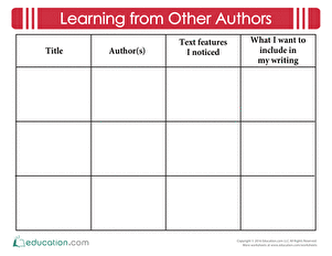 Learning from Other Authors