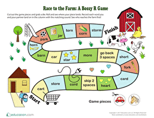 Race to the Farm: A Bossy R Game