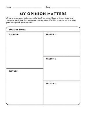 My Opinion Matters
