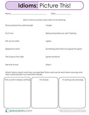 Idioms: Picture This!