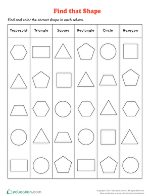 Find That Shape