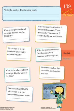 Writing Out Numbers