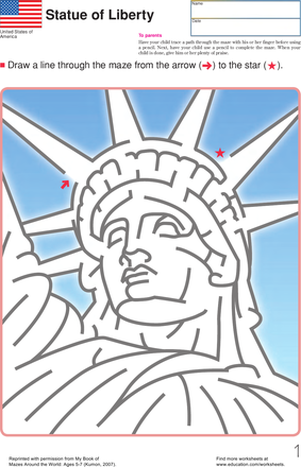 A-Mazing Lady Liberty!