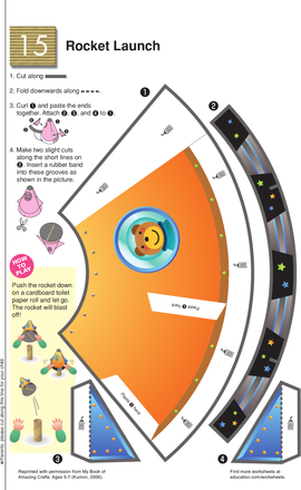 Rocket Launch Cut-Out