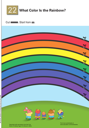 Round the Rainbow Cut-Out