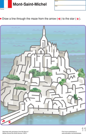 On Top of the Mountain: A Fun Maze