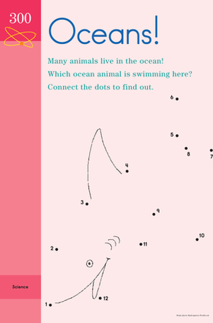 Oceans Alive! A Counting Connect-the-Dots