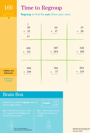 Addition Regrouping
