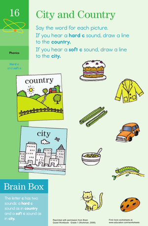 City and Country: Practicing "C" Sounds