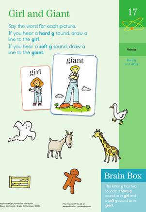 "G" Sounds: Girl and Giant