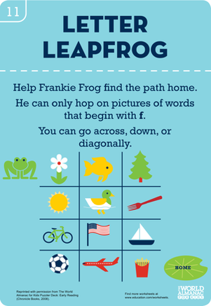 Words that Start with F: Hop to It!