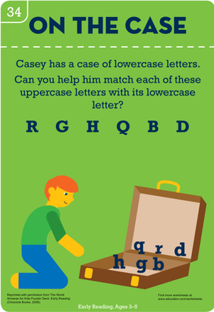 Uppercase and Lowercase Letters