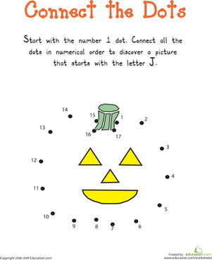 Simple Dot to Dot: J is for...