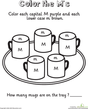 Learning the Letter M