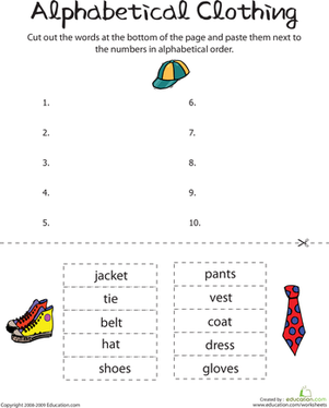 Alphabetize Words