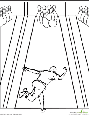 Color the Bowling Alley