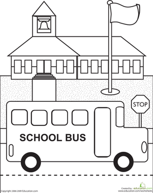 Color the School Bus