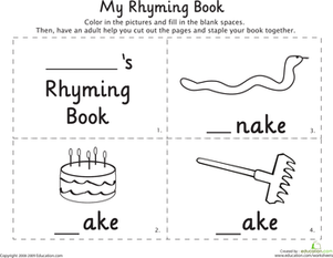 My Rhyming Book: -Ake