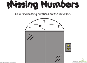 Missing Numbers: 1-5