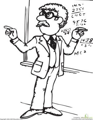 Color the Math Teacher