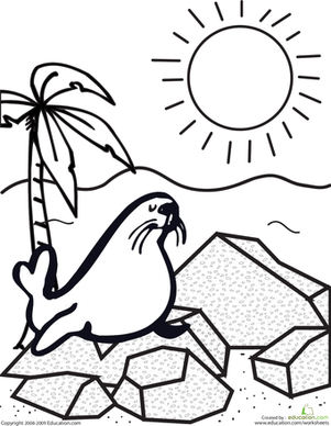 Color the Seal