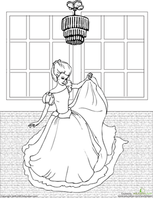 Color the Dancing Princess