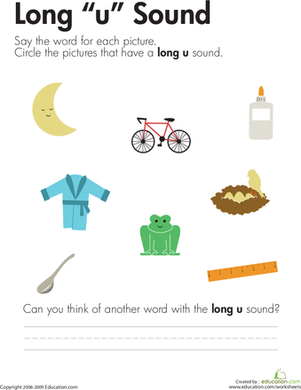Long "U" Vowel