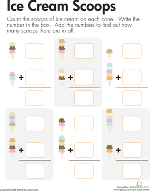 Count and Add the Scoops