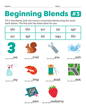 Beginning Blends #3