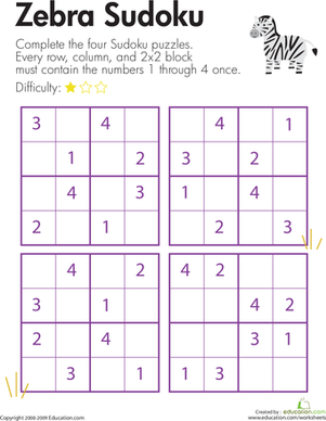 Zebra Sudoku