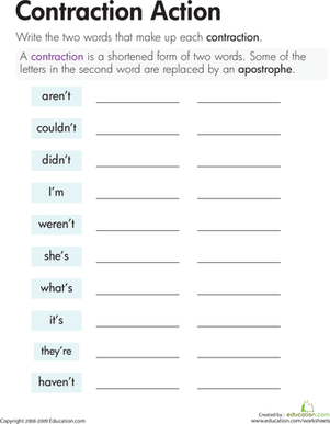 Contraction Action