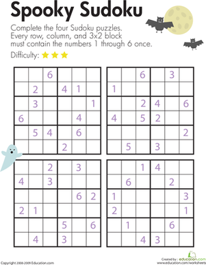 Spooky Sudoku