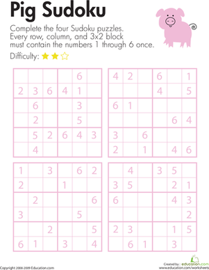 Pig Sudoku
