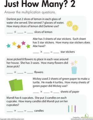 Multiplication: Just How Many? 2