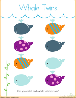 Matching: Whale Twins