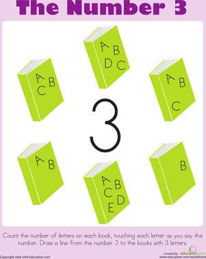 Counting: The Number 3