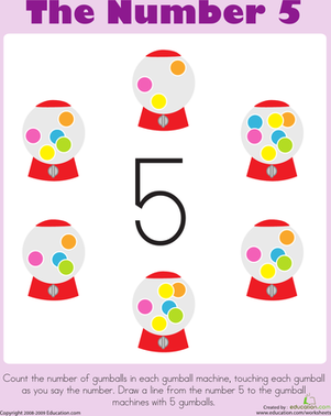 Counting: The Number 5