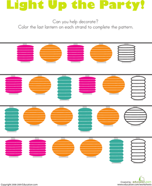 Patterns: Party Lanterns