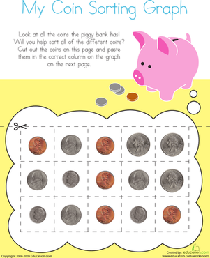 Picture Graph: Sorting Coins