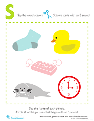 Letter Sounds: S