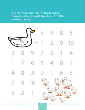 Counting to 10: Help the Mama Duck