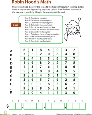 Place Value for Kids: Hidden Treasure