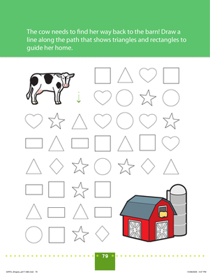 Shape Patterns: Farm Maze