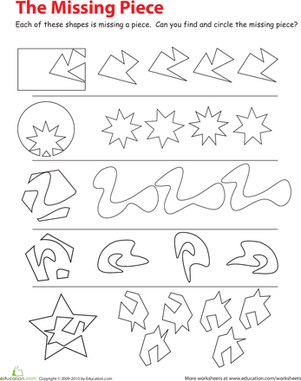 Find the Missing Shapes