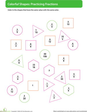 Color by Fraction