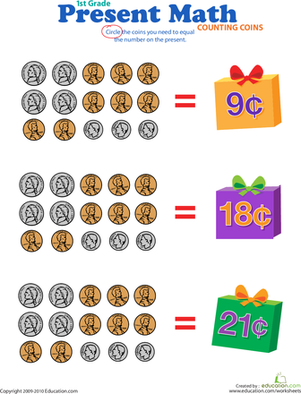 Counting Coins: Present Math I