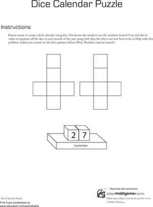 Calendar Puzzle