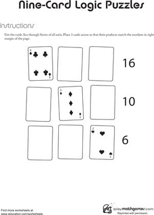 Nine Card Logic Puzzle