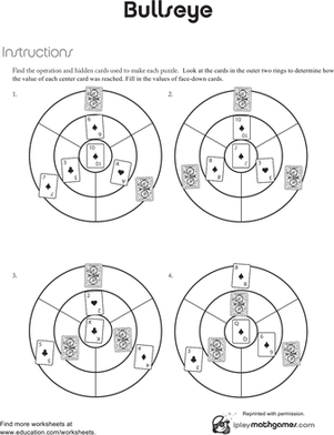 Bulls-eye Puzzles