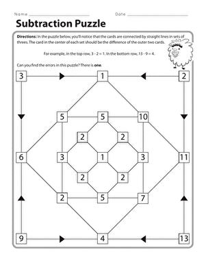 Subtraction Puzzle